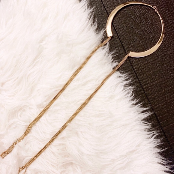 Nordstrom Jewelry - Nordstrom Gold Fringe Collar Necklace